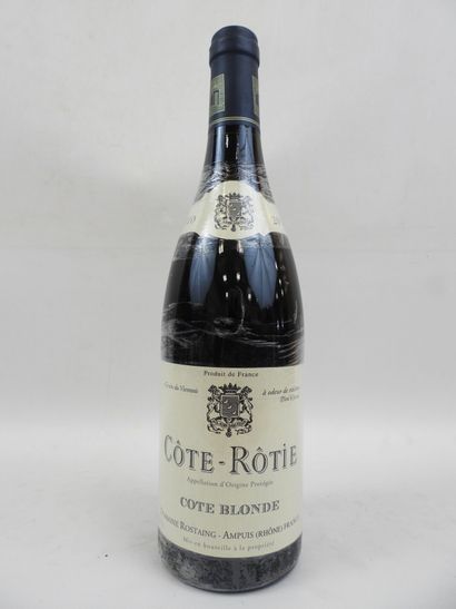 null 1 bouteille Cote Rotie Blonde. Domaine René Rostaing. 2010