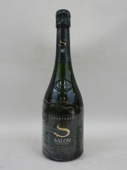 null 1 bouteille Champagne Blanc de Blanc Le Mesnil Salon. 1997