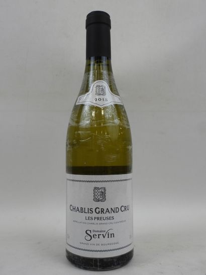 null 1 bouteille Chablis Preuses Servin. 2015