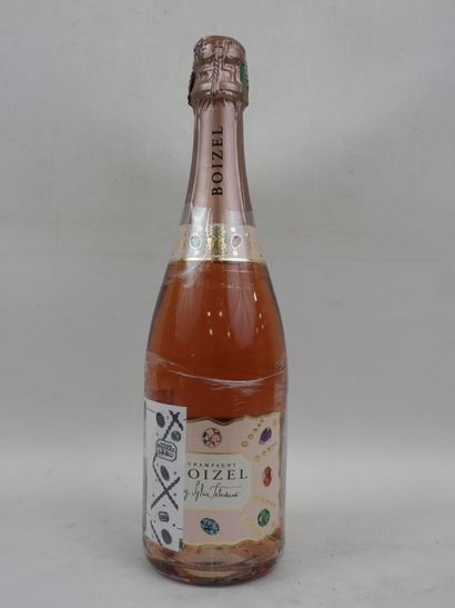 null 1 bouteille Champagne brut rosé Deg Juin 2020 Sylvia Toledano. Edition limitée...
