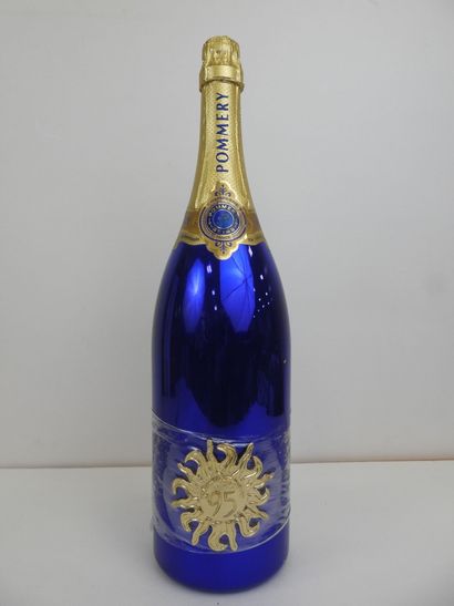 null 1 jéroboam Champagne blanc collection numérotée. Grand cru Pommery. 1995