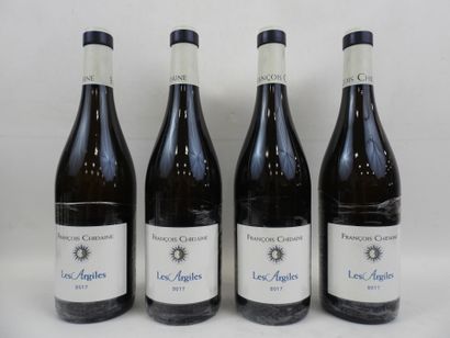 null 4 bouteilles vin de France sec les Argiles Chidaine. 2017