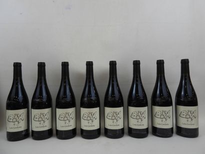null 8 bouteilles Ardèche grelots cavigan grenoche Merlot Syrah. Domaine Sylvain...
