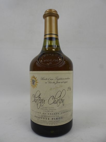 null 1 bouteille vin jaune Chateau Chalon. Auguste Pirou. 1996