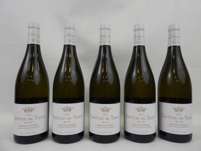 null 5 bouteilles Pouilly Fumé Chateau Tracy 2019. Frais judiciaires : 14,28%TTC