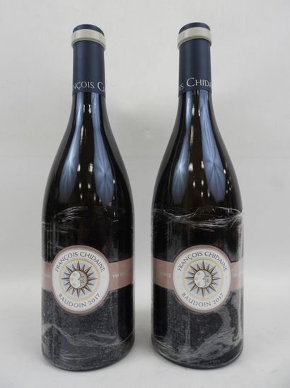 null 2 bouteilles vin de France sec Baudoin Chidaine. 2017