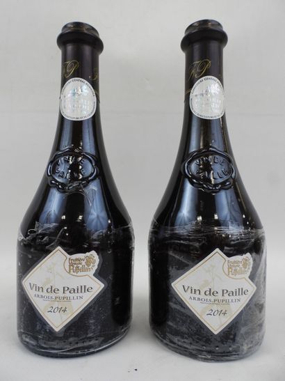 null 2 demi-bouteilles vin de Paille Argent 2018. Fruitière de Pupillin. 2014