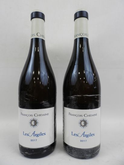 null 2 bouteilles vin de France sec les Argiles Chidaine. 2017