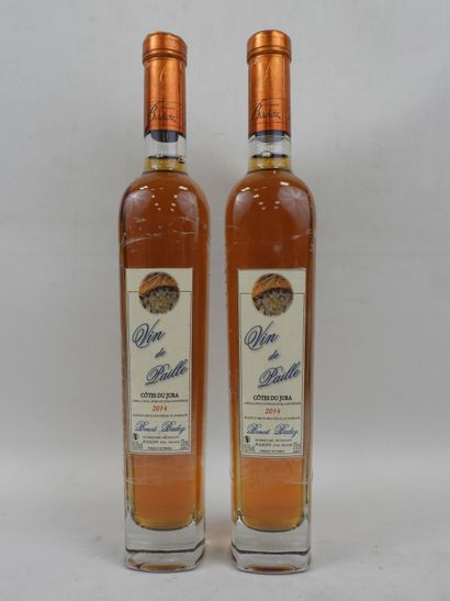 null 2 demi-bouteilles Cote de Jura Vin de Paille. Domaine Badoz. 2014