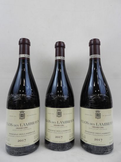 3 bouteilles Clos des Lambrays du Domaine....