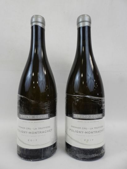 2 bouteilles Puligny Montrachet Truffière...