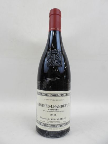 1 bouteille Charmes Chambertin. Domaine Marchand...