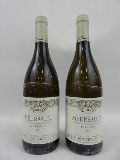 2 bouteilles Meursault Tesson Bouzereau et...