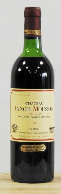 1 bouteille 
Château Lynch-Moussas 
1983...
