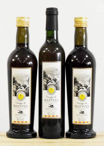 3 bouteilles

Vinaigre de Banyuls - 5 ans...