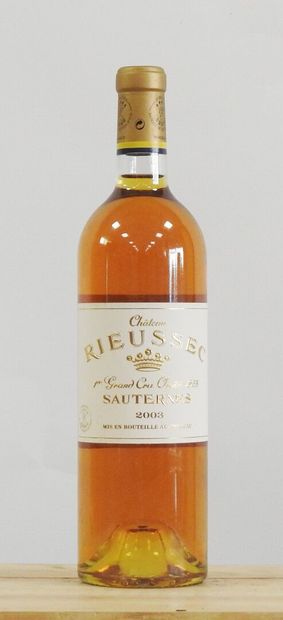 null 1 bouteille

Château Rieussec

2003

1er GC Sauternes