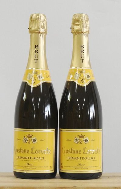 null 2 bouteilles 

Crémant d'Alsace

Gustave Lorentz 

Brut
