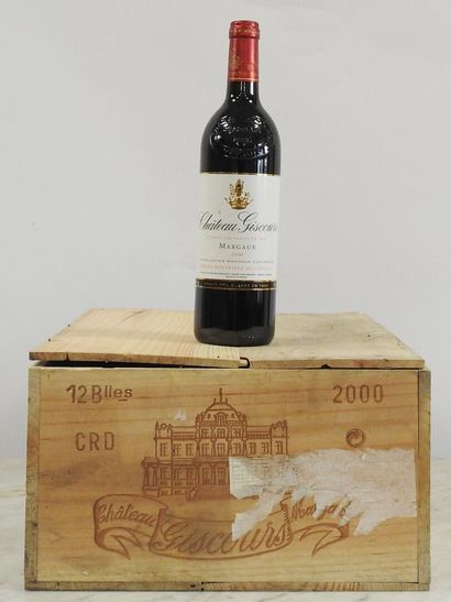 null 12 bouteilles

Château Giscours

2000

3e GC Margaux 

Niveaux bas goulots

Caisse...