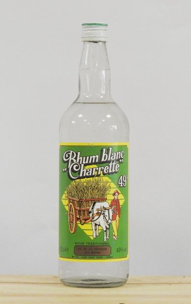 1 bouteille 
Rhum blanc Charrette. 
Rhum...