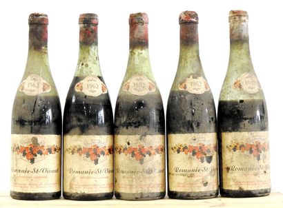 null 5 bouteilles

Romanée Saint Vivant de chez Henri de Boursaulx - 1962

Accidents...