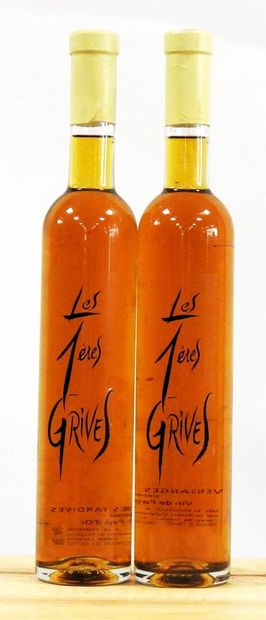 null 2 bouteilles

Vin de Pays d'Oc - Vendanges tardives - Les 1 eres Grives - 2...