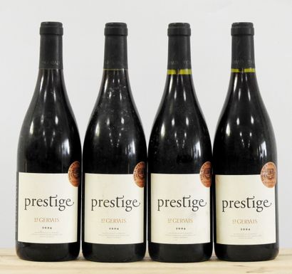  4 bottles 
Saint Gervais Prestige - Cave des vignerons de Saint Gervais - 2004 
Wear...