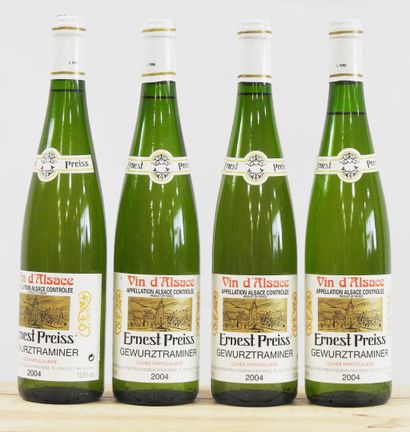 null 4 bouteilles

Gewurztraminer - Ernest Preiss - Cuvée Particulière - 2004