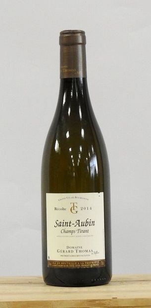 null 1 bouteille

Saint Aubin 

2014

Champs Tirant 

Domaine Gérard Thomas