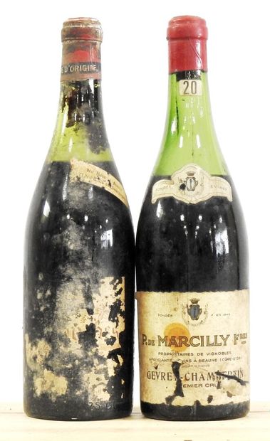 null 2 bouteilles

1 Gevrey Chambertin premier cru de chez Marcilly frères - manque...