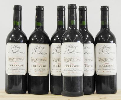 null 6 bottles

Abbaye de Valbonne - Collioure - Cellier des Templiers - 2001

Wear...