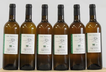 null 6 bouteilles 

Côtes de Duras blanc

2010

"Les Agneaux" 

Domaine Mont Ram...