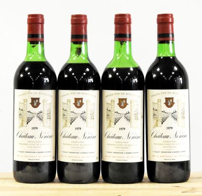 4 bouteilles 
Château Nénine - Grand Vin...