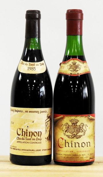 null 2 bouteilles

1 Clos de Saut au Loup - Chinon - de chez Dozon - 1985

1 Chinon...