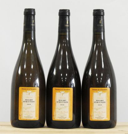 3 bottles

Domaine de la Tucauderie - Muscadet...
