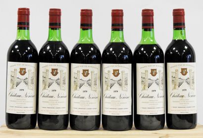 6 bouteilles 
Château Nénine - Grand Vin...