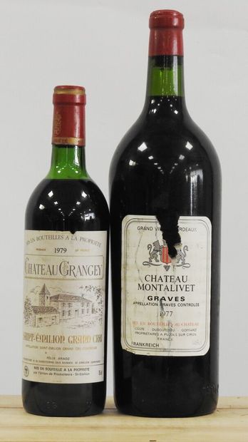 null 2 bouteilles

1 Château Grangey - Saint-Emilion Grand Cru - 1979

1 Chateau...