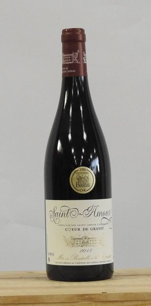 null 1 bouteille

Saint Amour 

2015

"Coeur de granit" - Beaujolais

Château de...