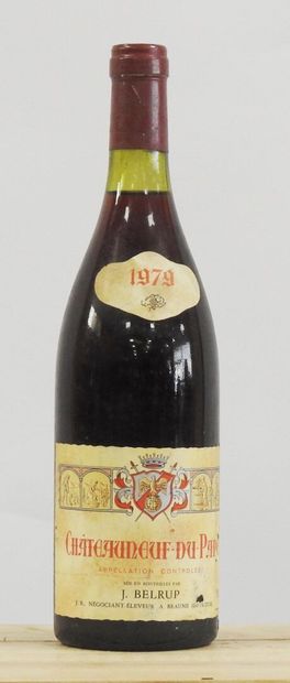 null 1 bottle 

Châteauneuf-du-Pape red

1979

Belrup