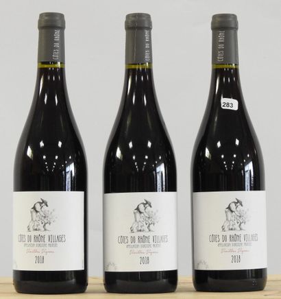 null 3 bouteilles

Côtes du Rhône Villages

2018

Vieilles vignes