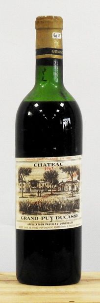 null 1 bottle

Château Grand-Puy-Ducasse - 1967