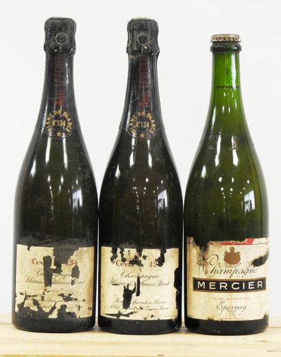 null 3 bouteilles

2 cuvée n°134 - Champagne Blanc de Blanc de chez Abel Lepitre

Ony...