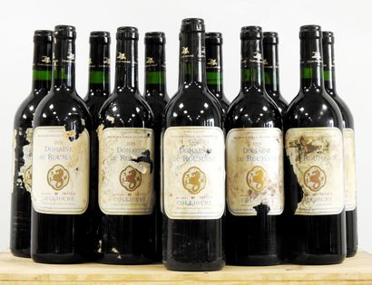 12 bouteilles 
Domaine du Rouma - Collioure...