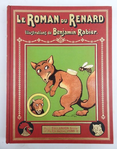 null RABIER Benjamin. Le Roman du Renard. Paris, Ed.Taillandier, 1990. In-4° cartonnage...