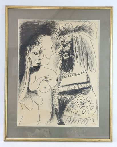 null 
Pablo PICASSO (1881-1973).




The Old King, 1961




Lithograph on paper,...