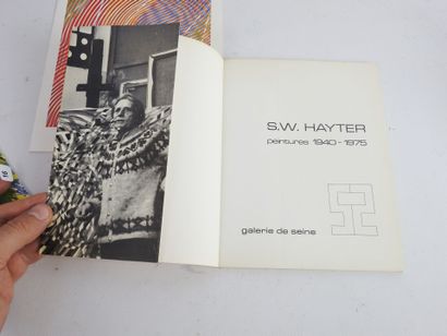 null Stanley William HAYTER (1901-1988) : 4 catalogues d'exposition 

- Graham REYNOLDS:...
