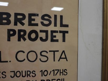 null Maison du Brésil, évolution du projet. LE CORBUSIER - L. COSTA. 10/30 juillet...