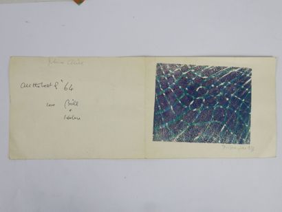 null Stanley William HAYTER (1901-1988) : 

Cinq cartes de voeux illustrées par l'artiste...