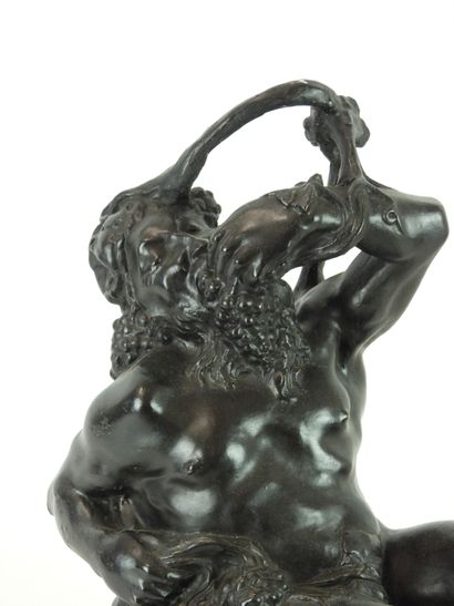 null Paul-Ange NOCQUET (1877-1906) : sculpture in plaster with a patina in imitation...