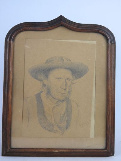 Pinto DE SOUZA (1856-1939) : Portrait d'un...