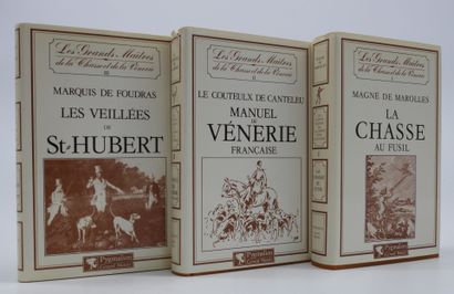 null The great masters of hunting and venery. 3 volumes.

MAGNE DE MAROLLES : Hunting...